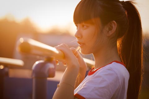 女教皇の守護天使像